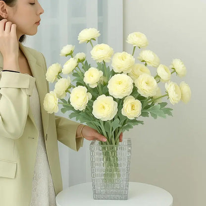 🌸Artificial Flower🌸peony roses decorative artificial flowers, living room decoration, wedding decorations, bridal bouquet,fruit,plants,ornaments🌿-TJY