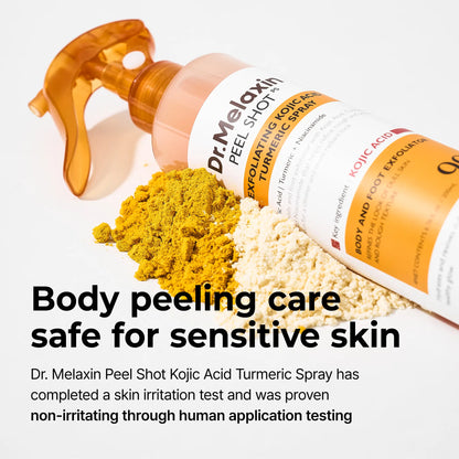 👑Hot Sale 49% OFF🏆Peel Shot Keratin Care Kojic Acid Turmeric Spray 200ml Pore Clearing Exfoliating Formula Skin Repair Scrub-TJY
