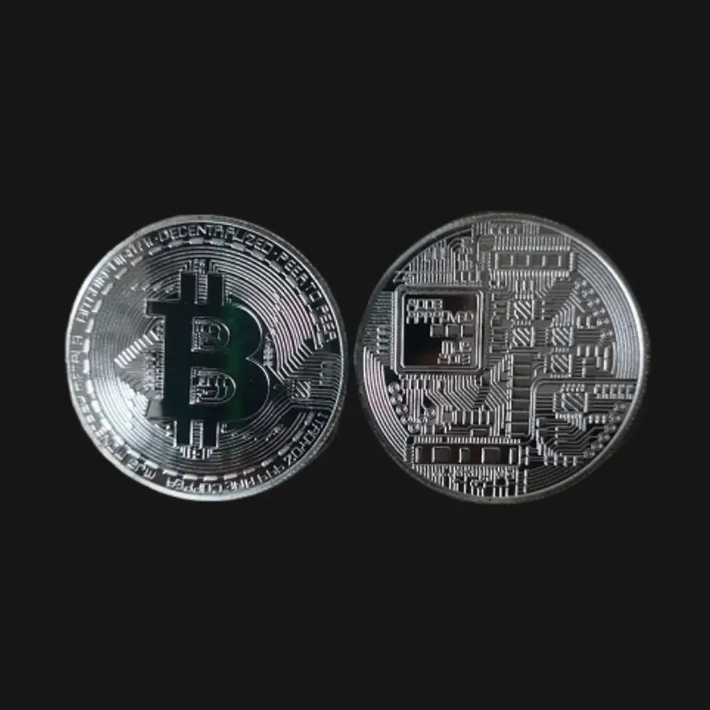 🔥🪙【Last 8 Sets!!!】🔥Bitcoin Commemorative Coin🏆20pcs/set Gold Bitcoin Coin-XA