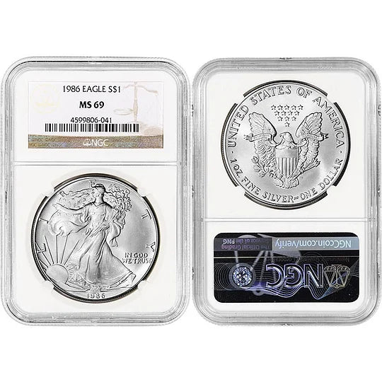 💥Last 10 sets‼️🔥2011 - 2025 American Silver Eagle Coin Complete Date Set NGC MS69 (14PCS)-ABB8