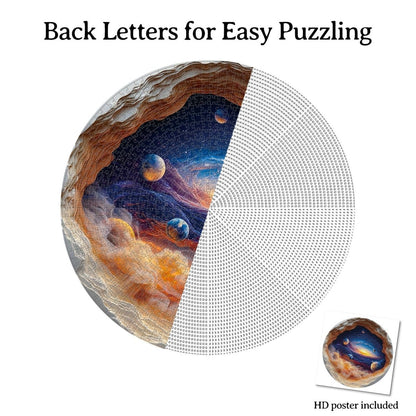 🥳2026 HOT SALE🥳💞50K+ SOLD!✨Artistic 1000-Piece Cardboard Jigsaw Puzzle - Stardust Layers-#YUN7