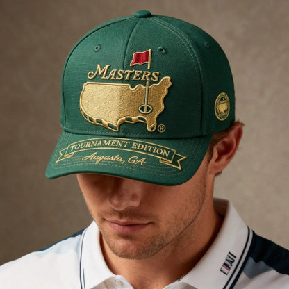 ⛳ LAST DAY 50% OFF🔥LIMITED EDITION-Masters Tournament Edition Structured Hat – Augusta National Official Style-ABB8