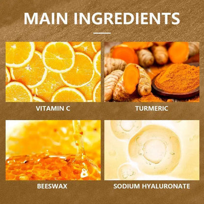 🔥Hot Sale!!🔥Rozino Hand and Foot Mask with Vitamin C & Turmeric Brightens Skin Tones Removes Dead Skin Smooths Softens Deep Moisturizes Gentle Skincare Treatment-TJY