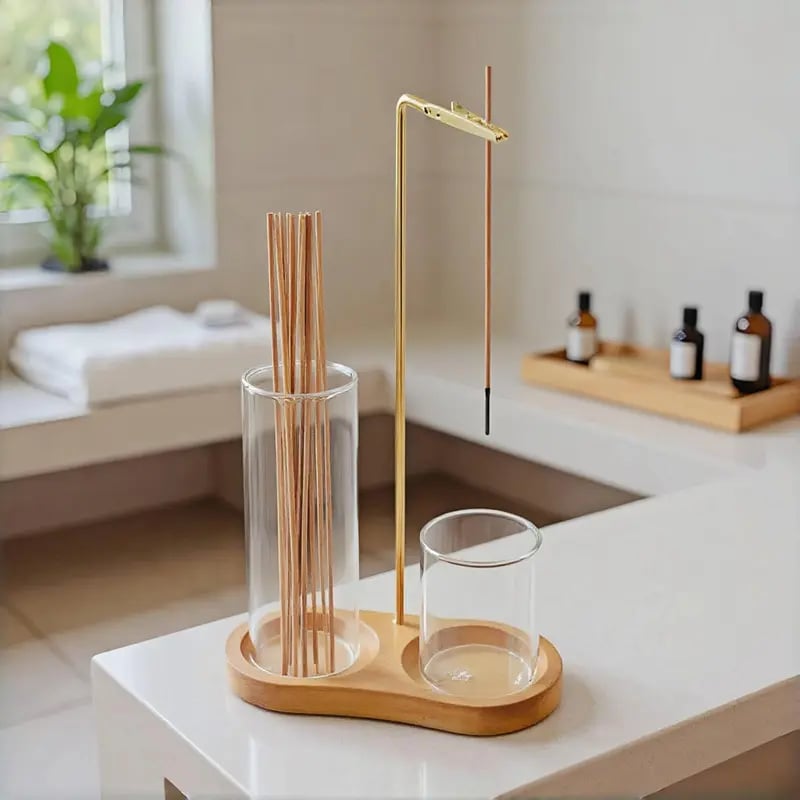 🔥First 100:2nd Item 60%Off🔥2 in 1 Incense & Candle Holder-W18
