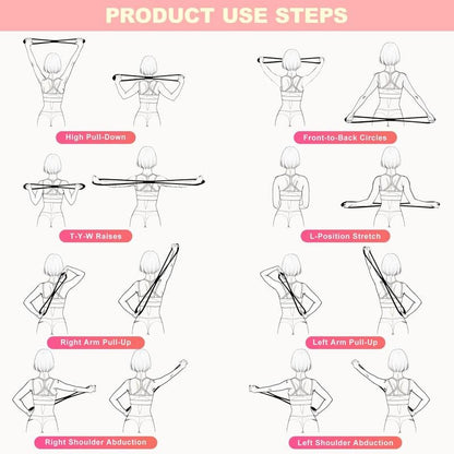 🏆Flash Sale⚡ 50K+ SOLD! Almost Gone-💥🔥Resistance Bands, Figure 8 Exercise Bands for Women Men-923