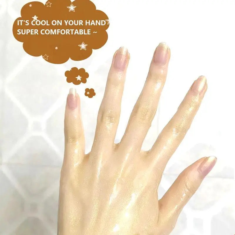 🔥Hot Sale!!🔥Rozino Hand and Foot Mask with Vitamin C & Turmeric Brightens Skin Tones Removes Dead Skin Smooths Softens Deep Moisturizes Gentle Skincare Treatment-TJY