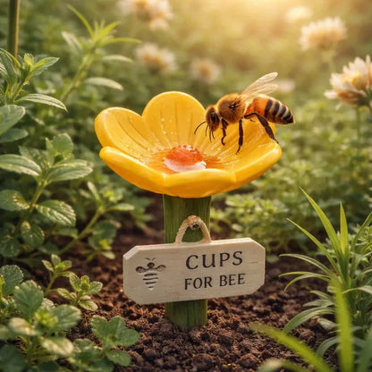 💥Early Spring Sale 49% OFF💚Bee Cups – Drink, Rest & Refresh for Your Garden Bees-#YUN7