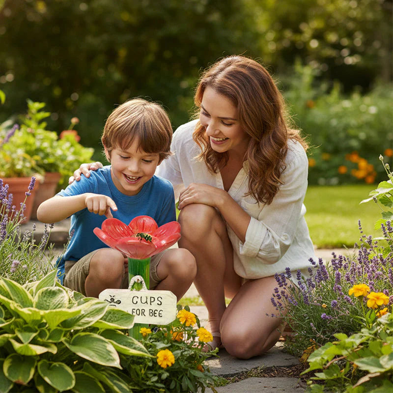 💥Early Spring Sale 49% OFF💚Bee Cups – Drink, Rest & Refresh for Your Garden Bees-#YUN7