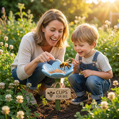 💥Early Spring Sale 49% OFF💚Bee Cups – Drink, Rest & Refresh for Your Garden Bees-#YUN7