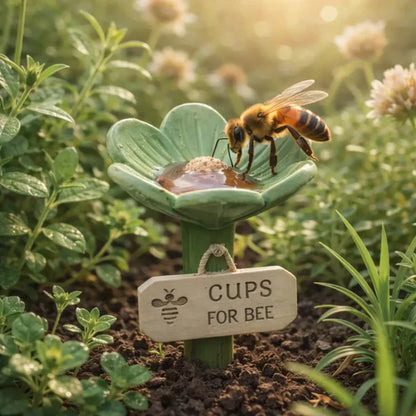 💥Early Spring Sale 49% OFF💚Bee Cups – Drink, Rest & Refresh for Your Garden Bees-#YUN7
