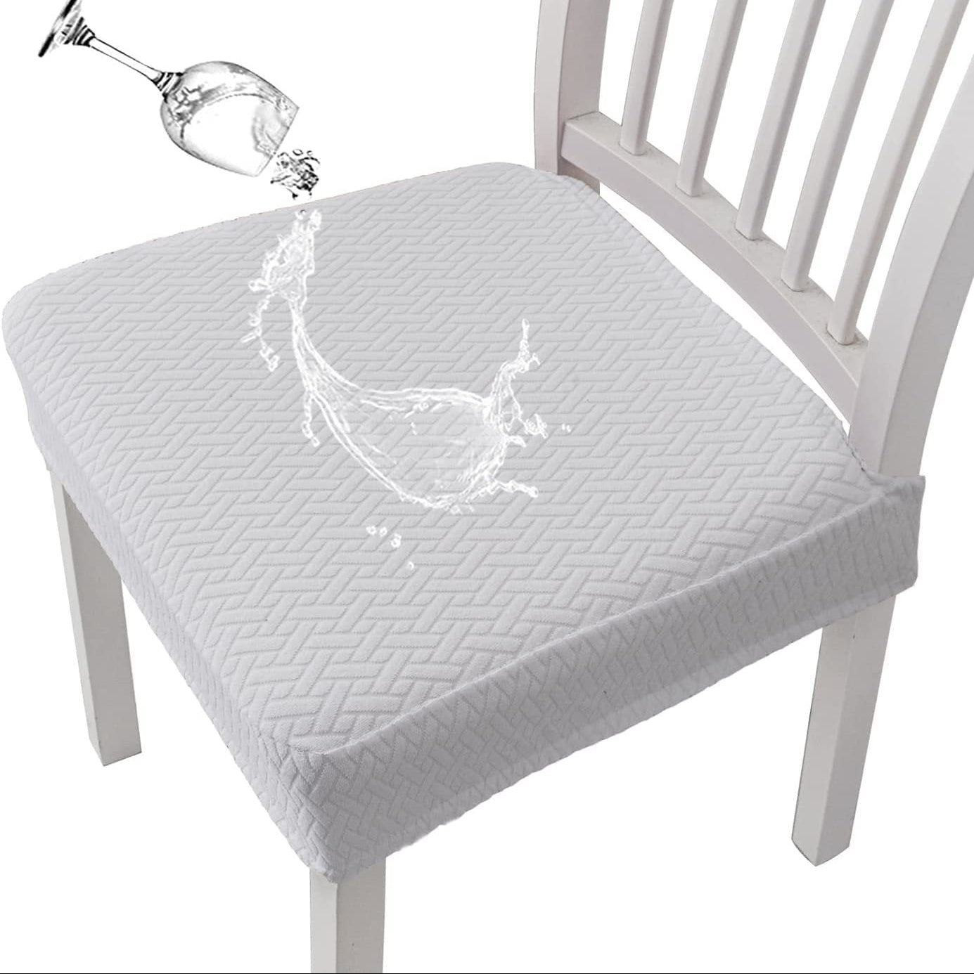 🎅🔥 Waterproof Jacquard Chair Covers! Durable, Stylish & Easy-Clean 🪑✨- A926