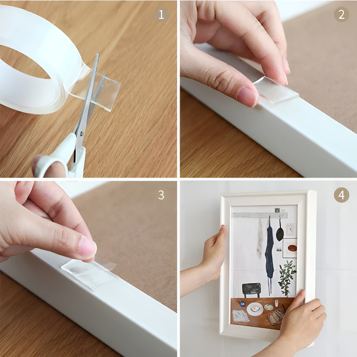 5m Double-Sided Nano Tape – Drill-Free, Strong & Reusable Mounting - A926