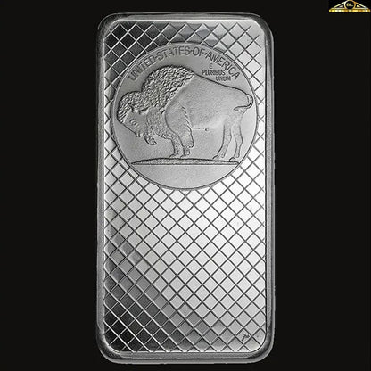 🔥Last Day Flash Sale!!️Buffalo Silver Bar | Silvertowne Mint 999 Silver Bar-GD