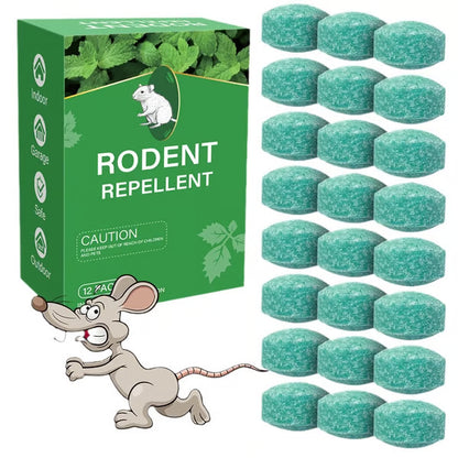 🔥12 - Pack Popular Natural Rodent Repellent Balls🐀 Infused with peppermint and lemon oil these balls effectively deter squirrels rats spiders and other pests-W18