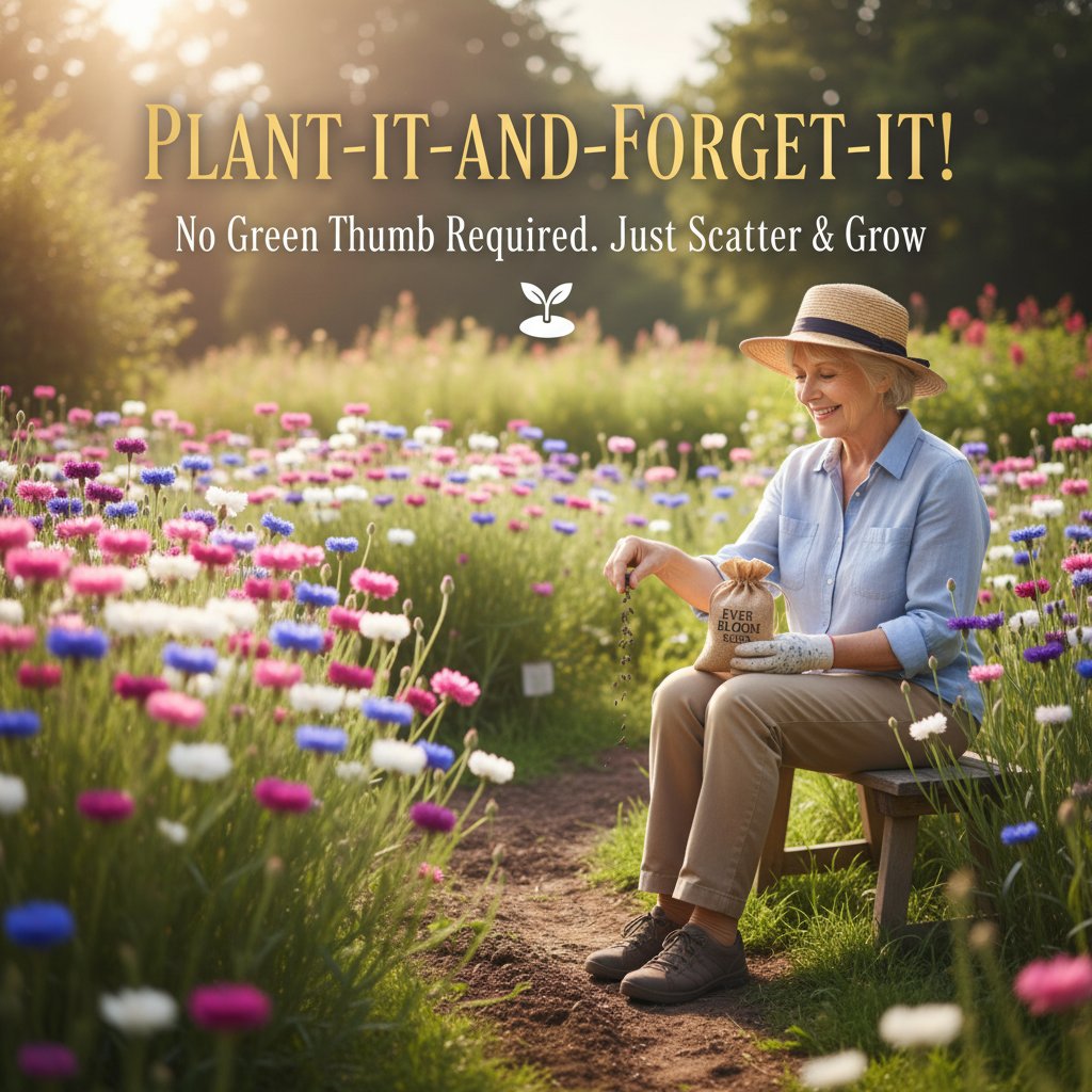 🌱Premium Cornflower Seeds – The "Unstoppable" Wildflower That Grows Anywhere-XA