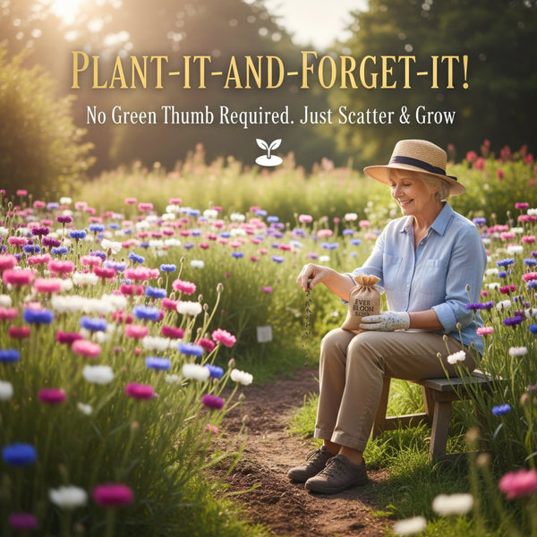 🌱Premium Cornflower Seeds – The "Unstoppable" Wildflower That Grows Anywhere-XA