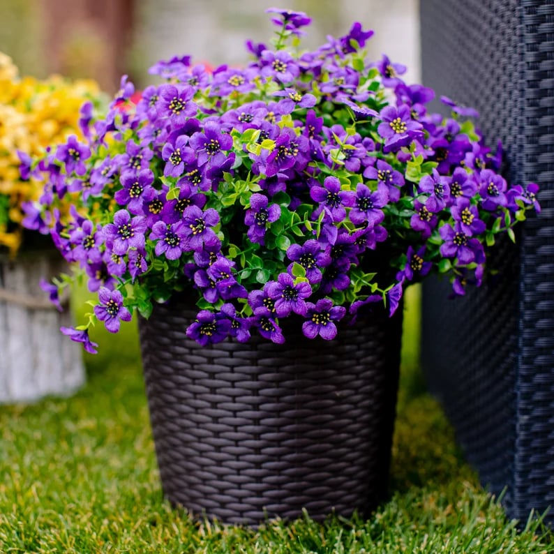 🌸6-Color Artificial Flower🌸-Resistant Colorful Fake Flower（365 Days of Spring） 🌿-923