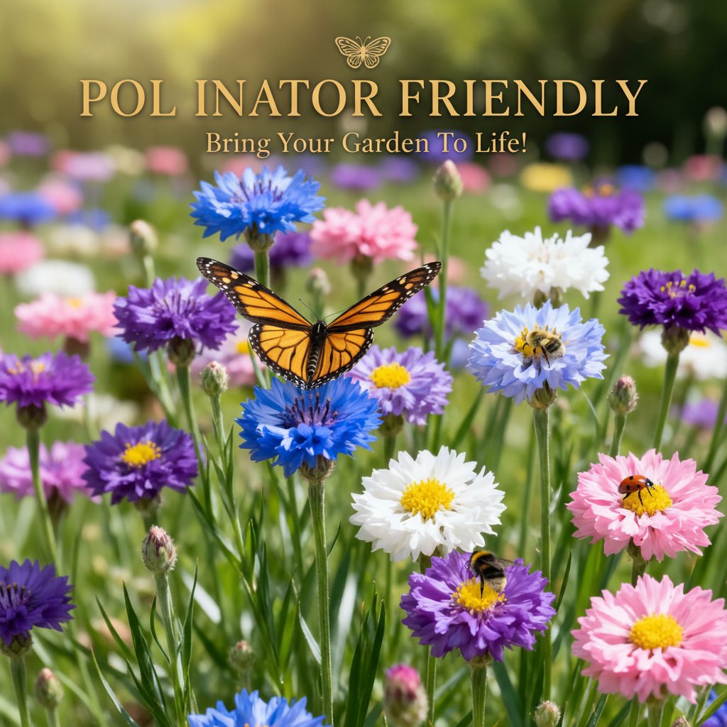 🌱Premium Cornflower Seeds – The "Unstoppable" Wildflower That Grows Anywhere-XA