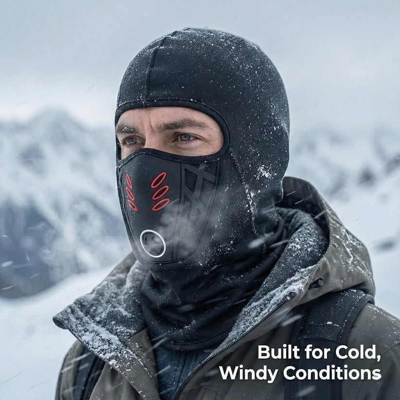 🔥Winter Rider Warm Anti-Haze Balaclava Full Face Mask - A926