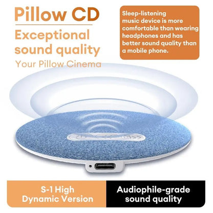 🔥BUY 2 FREE SHIPPING+SAVE $10 UItra🔥-Thin Bluetooth Pillow Speaker with Bluetooth 6.0-ABB8