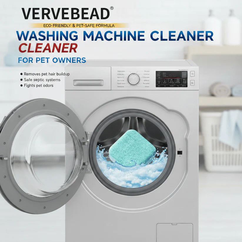 🏆Flash Sale 50K+ SOLD!🔥Eco-Friendly Washing Machine Cleaner Fights Pet Odors-W18