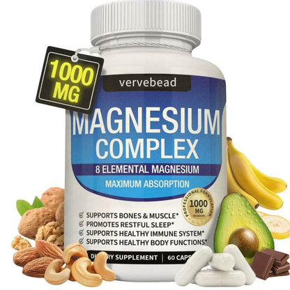 🔥Los primeros 100: segundo artículo con 60% de descuento🔥Magnesio Complex 8en1-W18