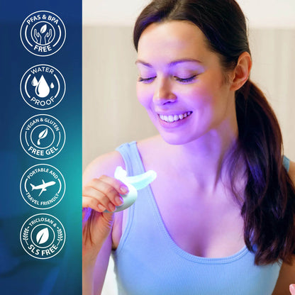 🏆Flash Sale⚡Professional Whitening Wireless Kit🦷-Get up to 12 shades whiter teeth-ABB8