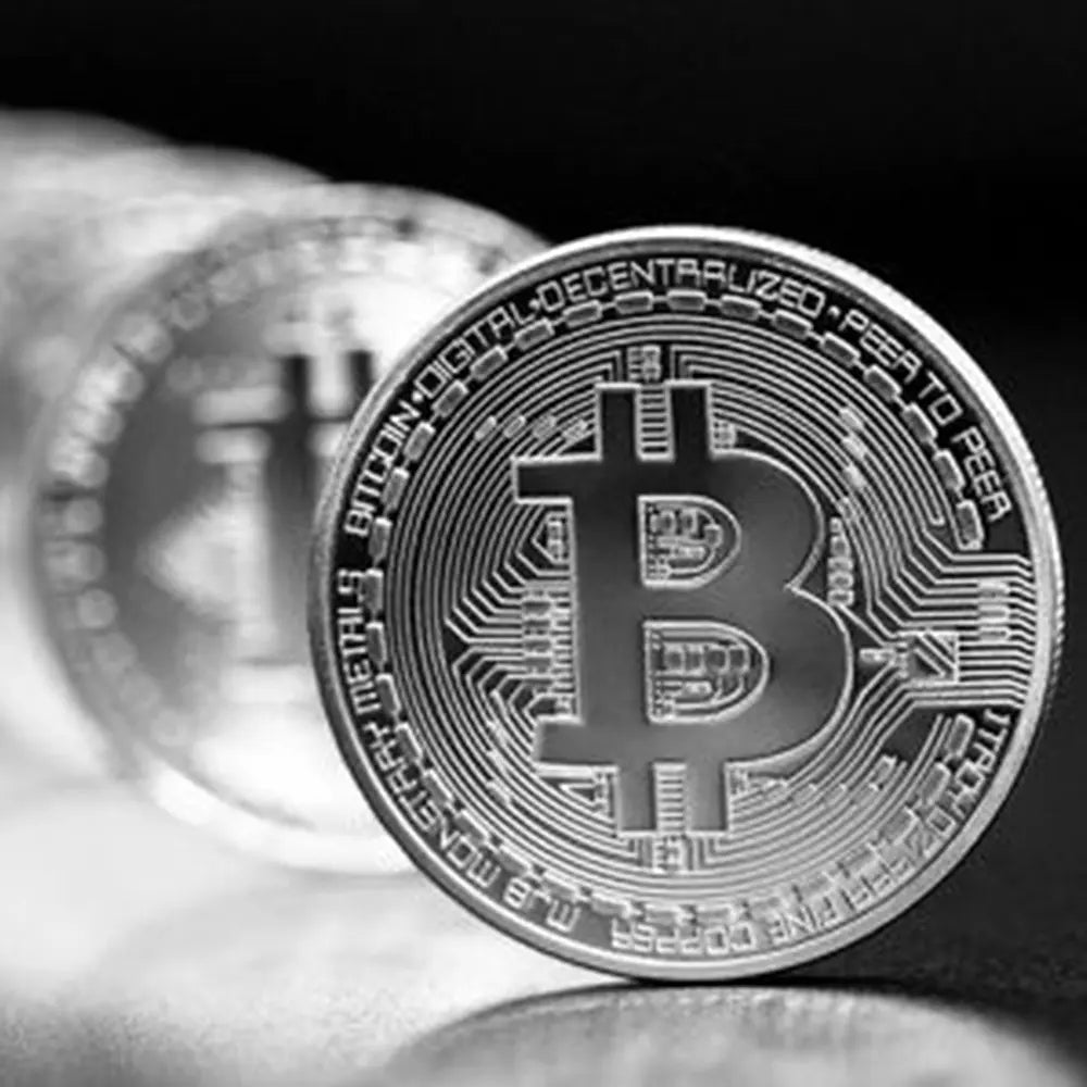 🔥🪙【Last 8 Sets!!!】🔥Bitcoin Commemorative Coin🏆20pcs/set Gold Bitcoin Coin-XA