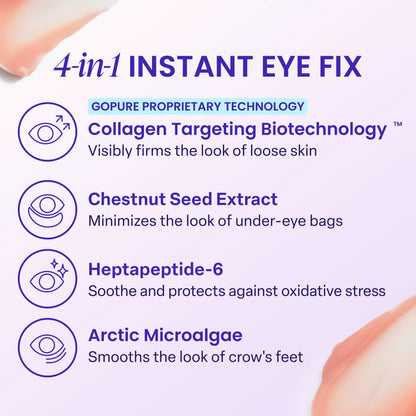 Final 3 Hours: 60%OFF🔥 Instant Lift Eye Gel for Puffiness, Bags & Dark Circles-C-XA