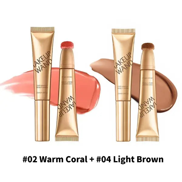 🎁LAST DAY  BUY 1 GET 1 FREE 💖Blush Wand & Contour Wand Duo-H1