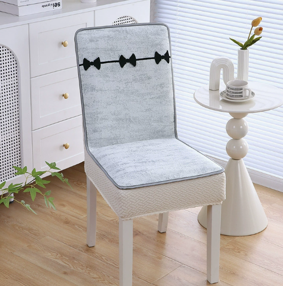 🔥2026 New Year Sale- 80% OFF🏠-Milk Silk Elastic Chair Covers,Contemporary Style, Suitable for Kitchen Dining Living Room-H1