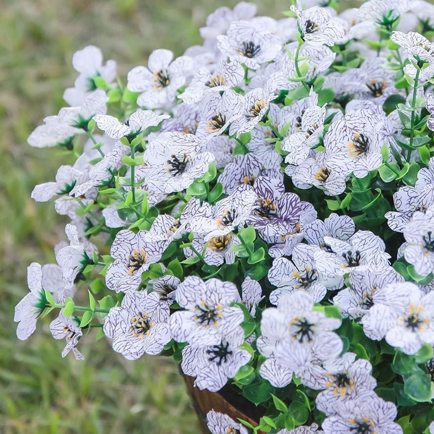🌸6-Color Artificial Flower🌸-Resistant Colorful Fake Flower（365 Days of Spring） 🌿-923