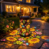 🔥HOT SALE 49% OFF-🌞Colorful Sunflower Glow Solar Garden Lantern-923