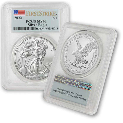 🔥🪙【Last 8 Sets!!!】American Eagle 1776-2026 Silver Coin PCGS MS70 First Strikes👑1oz 999Fine Silver🏆-XA