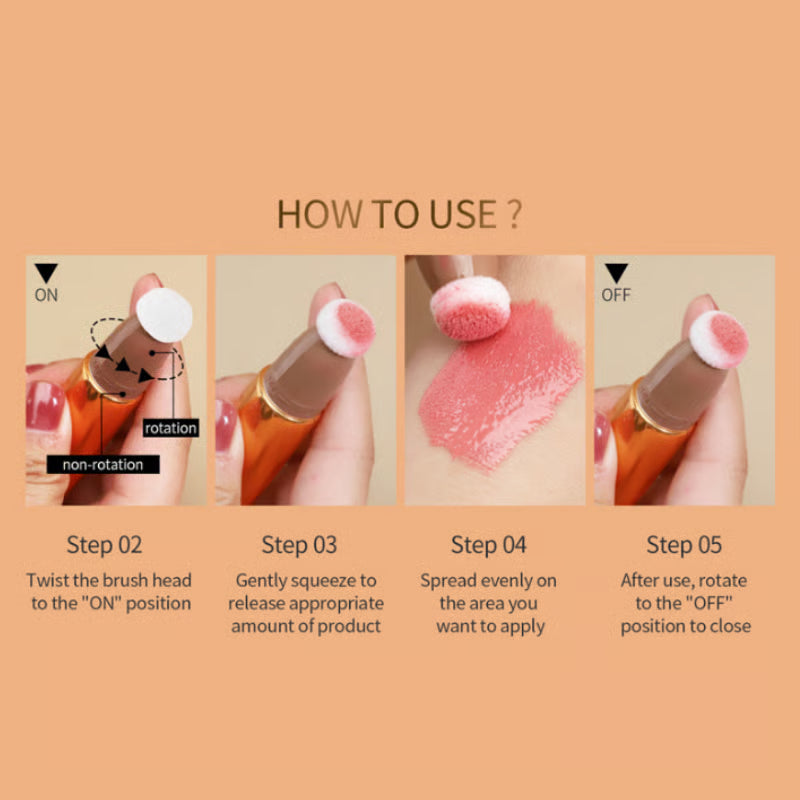 🎁LAST DAY  BUY 1 GET 1 FREE 💖Blush Wand & Contour Wand Duo-H1