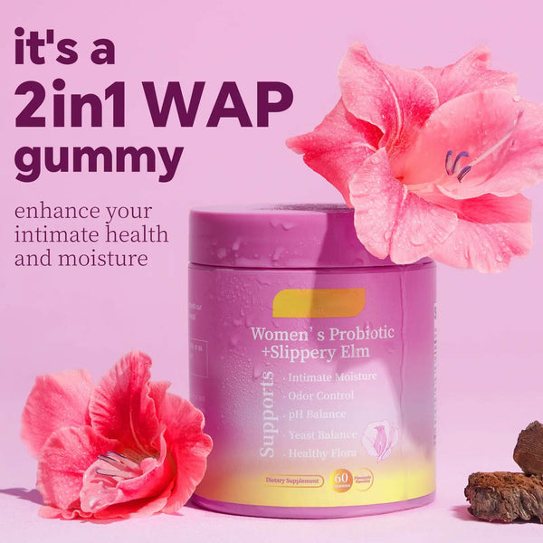 Say Goodbye to Vaginal Odor & Restore Your pH Naturally: 2-in-1 Feminine Wellness Gummies - A926