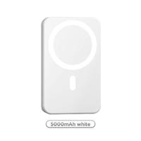 5000mAh Magnetic Power Bank, Wireless Portable Charger, Fast Charging MagSafe Battery Pack for iPhone 17/16/15/14/13/12/Plus/Pro Max-ZZQ