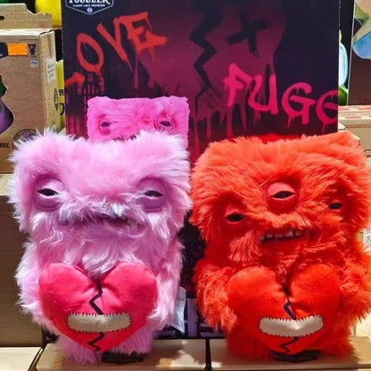 Toothed Plush Doll Cute Monster Plush Toy Series, High-Quality Stuffed Animal, Perfect Gift for Valentine's Day, Birthday, Wedding Decor, Friends & Memorable Gifts-XA