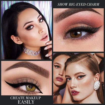 🎁Buy 1 Get 1 Free - Gentle Matte Gel Eyeliner Pencil, Soft Smooth Texture Eye Makeup Stick, Basic Cat Eye Be Smoky Eye Daily Makeup Tool, Versatile Cosmetic for Festival &Casual Gifting Use- A926