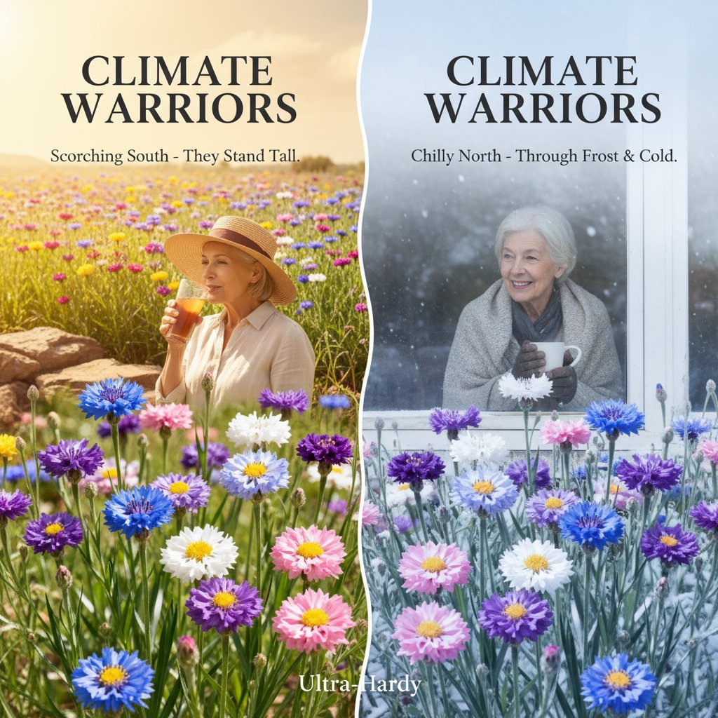 🌱Premium Cornflower Seeds – The "Unstoppable" Wildflower That Grows Anywhere-XA