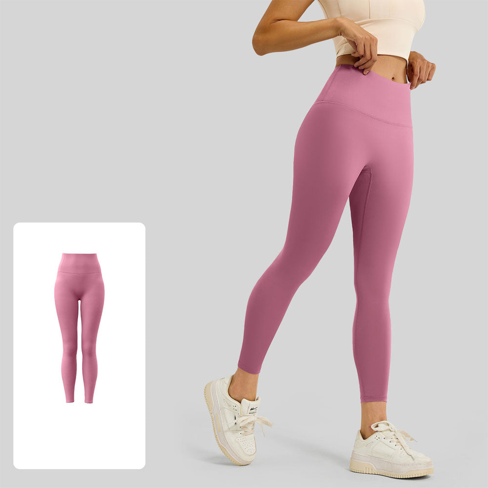 🏆Flash Sale 50K+ SOLD!🔥 Seamless Flow High Waisted Tummy Control Butt Lifting Yoga Leggings No Pockets-TJY
