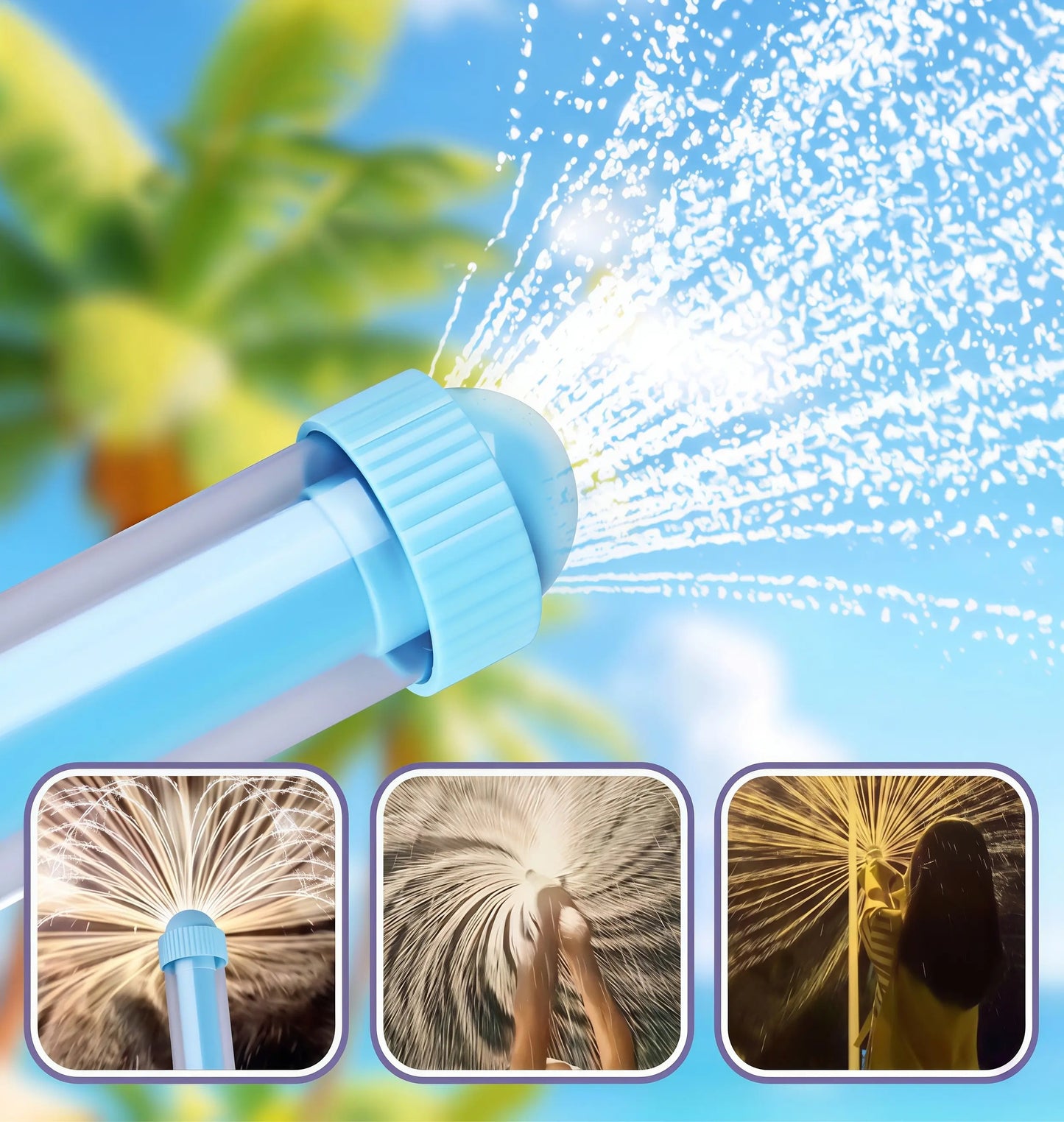 🥳2026 HOT SALE🥳💞Fireworks Water Gun,Perfect for beach, pool or bath,Lightweight & ergonomic-ABB8