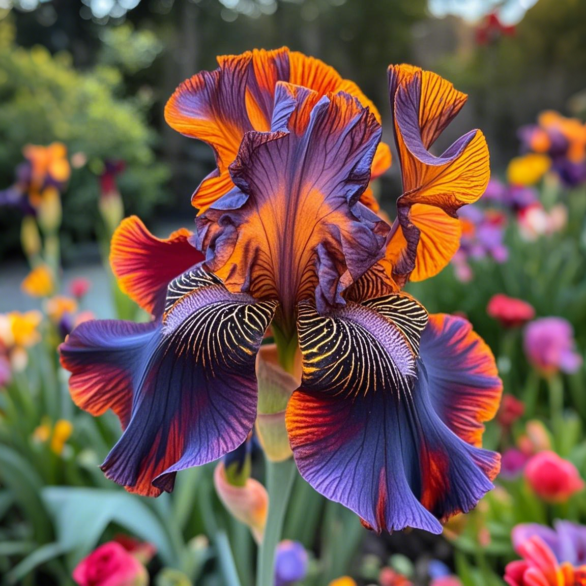 ⚜️Rare Tall Bearded Iris🌸 (Premium Rhizome Variety)-ABB8