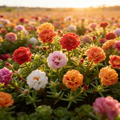 🌸Moss Rose Seeds🌸 – 🌿Perennial Flower Seeds / Large Flowers / Easy to Grow-TJY