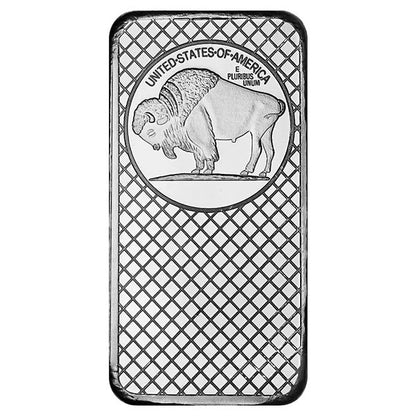 🔥Last Day Flash Sale!!️Buffalo Silver Bar | Silvertowne Mint 999 Silver Bar-GD