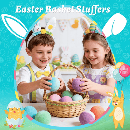 🔥LAST DAY 49% OFF - 🛁 Natural Bath Bombs for Kids with Mega Bubbles & Surprise Inside 🥚✨-923
