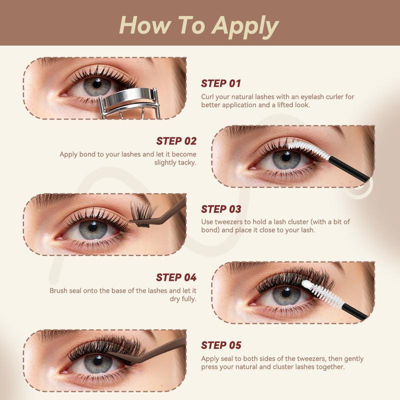 ❤️Spider Lashes Breeze ✨ DD Curl Kylie&Kim Lashes Vibe but Better Long-Lasting Waterproof & Super Soft&Thin Band-ABB8