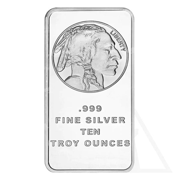 🔥Last Day Flash Sale!!️Buffalo Silver Bar | Silvertowne Mint 999 Silver Bar-GD