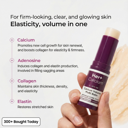 🔥Buy 2 Get 1 Free👑Calcium Multi Balm Eye Anti-aging Cosmetics Collagen Eye Stick 9g Transform Wrinkles Fine Lines And Tired Creases Naturally-TJY