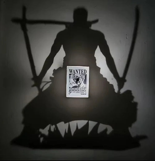 🔥One Piece Roronoa Zoro "King of Hell" 3D Shadow Lamp & Night Light-TJY